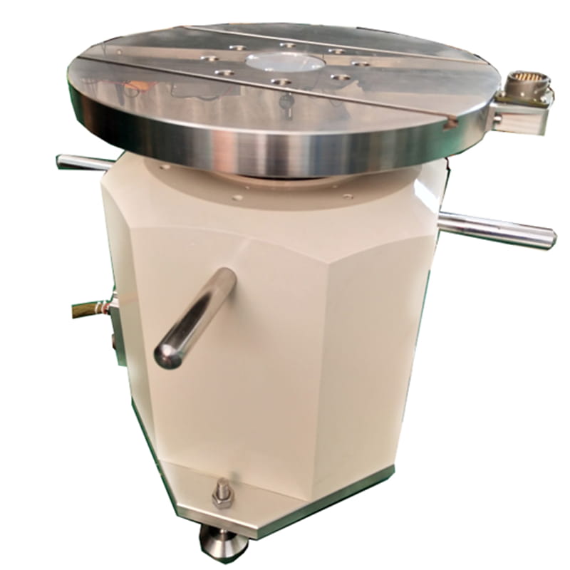 Vertical type III turntable